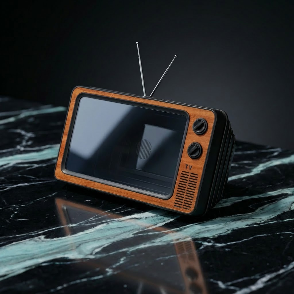 Screen Grow™ - Retro TV Phone Screen Magnifier